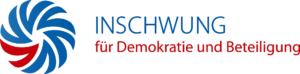 Logo des Projekts "InSchwung - für Demokratie und Beteiligung"