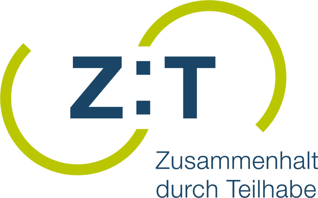 Logo des Bundesprogramms "Zusammenhalt durch Teilhabe"